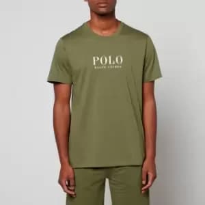 Polo Ralph Lauren Mens Boxed Logo T-Shirt - Army Olive - L