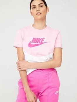 Nike NSW Heritage T-Shirt - Pink, Size 2XL, Women