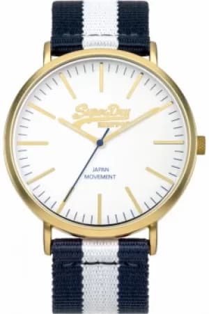 Mens Superdry Oxford Nylon Watch SYG183WUE
