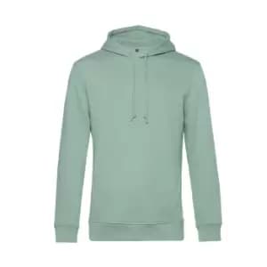 B&C Mens Organic Hooded Sweater (3XL) (Sage)