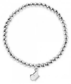 Radley Love Radley Dog Head Silver Stretch Jewellery