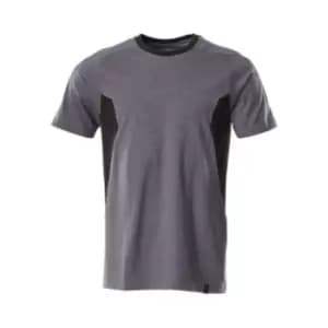 Modern Fit T-Shirt - Dark Anthracite/Black - Large