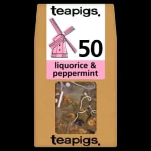 Teapigs Liquorice & Mint Tea Temples 50 Tea Bags