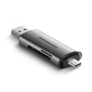 Axagon CRE-SAC card reader USB 3.2 Gen 1 (3.1 Gen 1) Type-A/Type-C...