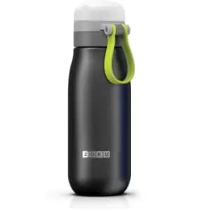 Zoku Ultralight Stainless Steel Bottle 0.5L Black