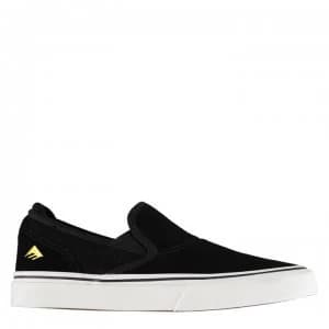 Emerica Wino G6 Slip On Shoes Mens - Black/White