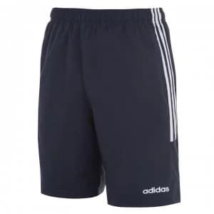 adidas Mens 3-Stripes Shorts - Navy/White