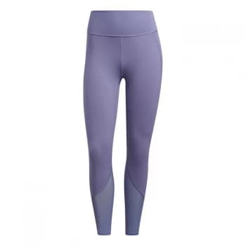 adidas Yoga Power Mesh 7/8 Tights Womens - Orbit Violet