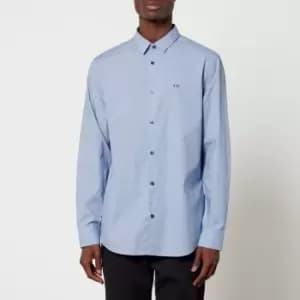 Armani Exchange Jacquard-Cotton Shirt - M