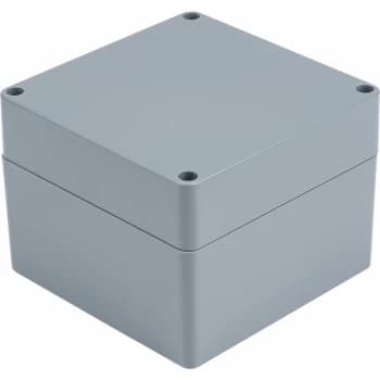 301728 ABS Enclosure IP65 Dark Grey 120x120x90mm - R-tech