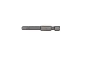 Teng Tools HEX5000403 4mm Hex Bit - 50mm Long - 1/4" Hex - Pack of 3