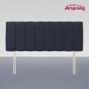 Airsprung Corston Double Linoso Headboard - Midnight Blue