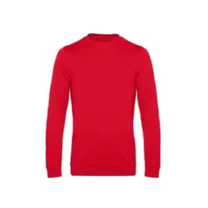 B&C Mens Set In Sweatshirt (3XL) (Red)