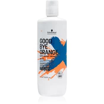 Schwarzkopf Professional Goodbye Orange Toning Shampoo neutralising brass tones 1000ml