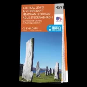 Map of Central Lewis & Stornoway