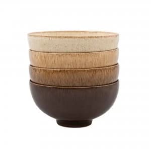 Denby Studio Craft 4 Piece Rice Bowl Set