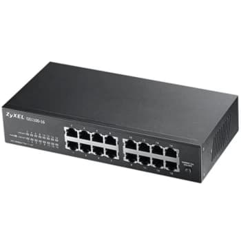 Zyxel GS1100-16 - 16-Port Unmanaged Rackmount Gigabit Switch