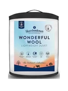 Slumberdown Wonderful Wool Lightweight Duvet