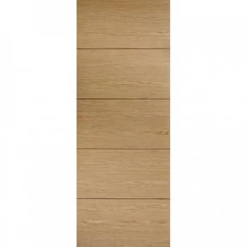 LPD Lille Fully Finished Oak Internal Flush Door - 1981mm x 686mm (78 inch x 27 inch)