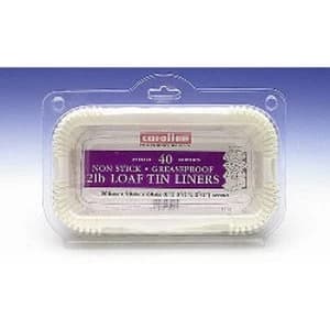 Caroline Loaf Tin Liners (40) 2lb