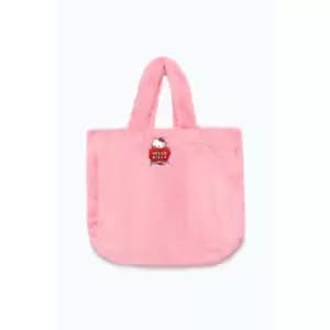Hype Hello Kitty Faux Fur Tote Bag (One Size) (Pink)