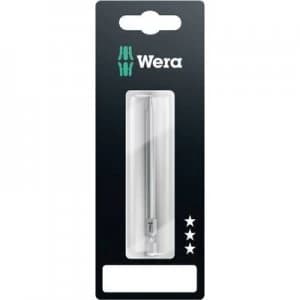 Wera 851/4 Z SB SiS Philips bit PH 1 Tool steel alloyed, hardened F 6.3