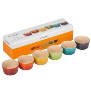 Le Creuset Stoneware Rainbow Ramekins (Set of 6)