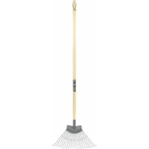 Kew Gardens Carbon Steel Heavy Duty Lawn Rake 1.3m