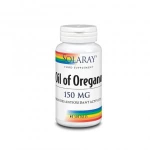 Solaray Oil of Oregano Aerial Extra 150mg Softgels 60 (5112)