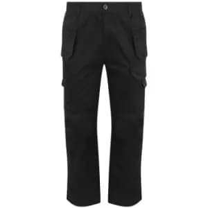 PRO RTX Mens Pro Tradesman Trousers (L L) (Black) - Black