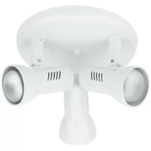 Fan Europe SPOT 3 Light Adjustable Spotlight Clusters White 28x31.5cm