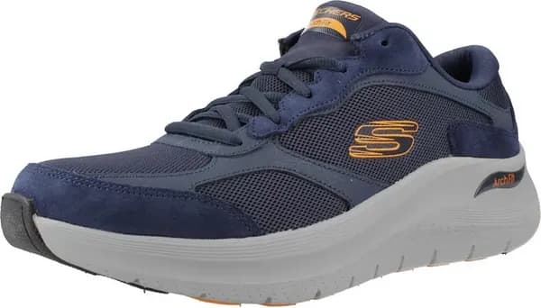 Skechers Arch Fit 2.0 - The Keep Low-Top Trainers Mens Low Trainers 7 (41) Blue 10055218270