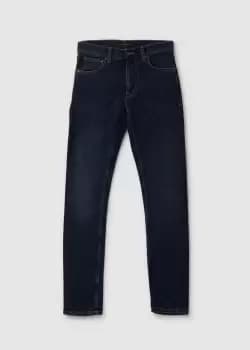Nudie Mens Lean Dean Jeans In New Ink