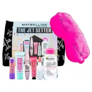 Maybelline Travel Giftset With Primer Mascara Lipstick Blush & Micellarwater