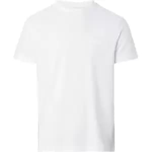 Calvin Klein Crinkle Ottoman T-Shirt - White