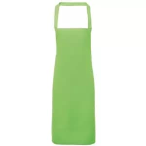 Premier Ladies/Womens Slim Apron (no Pocket) / Workwear (One Size) (Apple) - Apple