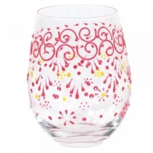 Melon Henna Tumbler Glass
