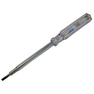 Faithfull Mains Tester 140 x 2.9mm 100-250 Volt