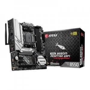 MSI MAG B550M Mortar WiFi Socket AM4 Micro ATX AMD B550