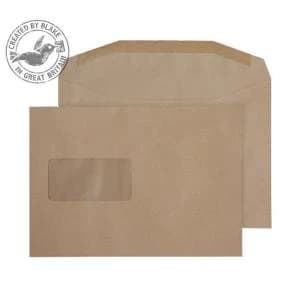 Purely Everyday Mailer Gummed Window Manilla 80gsm C5 162x235mm Ref