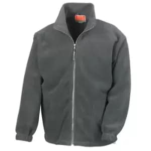 Result Mens Full Zip Active Fleece Anti Pilling Jacket (M) (Oxford Grey)