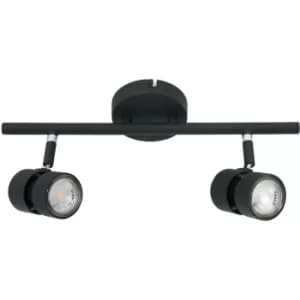 Sienna Natasha Twin Spotlight Matt Black