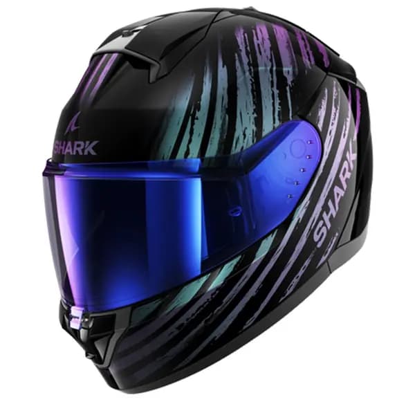 Shark Ridill 2 Assya Black Glitter Black KXK Full Face Helmet Size XL