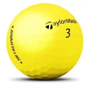 TaylorMade Soft Response Golf Balls - Yellow