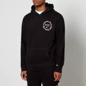 Tommy Jeans Embroidered Organic Cotton-Jersey Hoodie - M