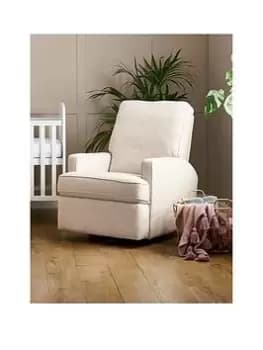 Obaby Madison Swivel Glider Recliner Chair - Oatmeal