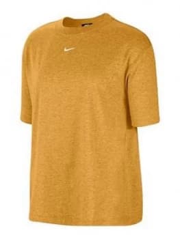 Nike Nsw Essential Tee, Ochre Size M Women