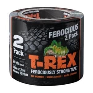 T Rex Duct Tape L10.9M W48mm Pack of 2