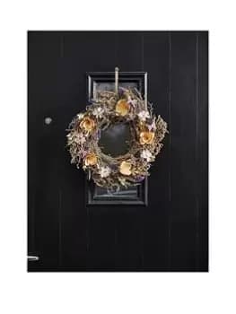Smart Garden Viola Whirl Decoative Wreath