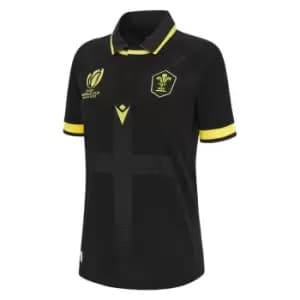 Macron Wales Rugby Away Shirt 2023 2024 Womens - Red